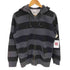 ユニクロ UNIQLO OLD ボーダー ダブルジップ パーカー Y2K メンズ L