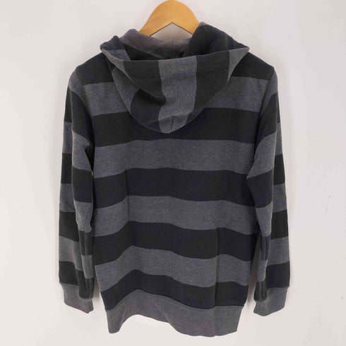 ユニクロ UNIQLO OLD ボーダー ダブルジップ パーカー Y2K メンズ L