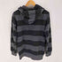 ユニクロ UNIQLO OLD ボーダー ダブルジップ パーカー Y2K メンズ L