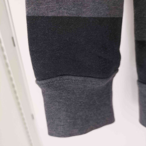 ユニクロ UNIQLO OLD ボーダー ダブルジップ パーカー Y2K メンズ L