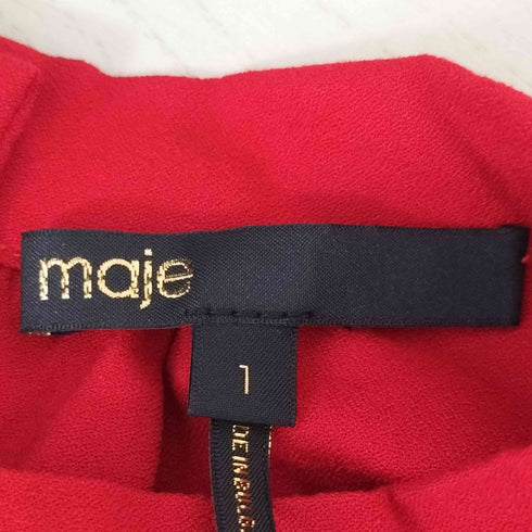 Maje マージュ フロントギャザー ワンピース レディース 1