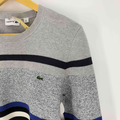 ラコステ LACOSTE ライトコットン クルーネックセーター メンズ JPN:3