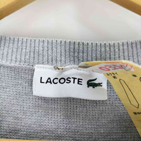 ラコステ LACOSTE ライトコットン クルーネックセーター メンズ JPN:3