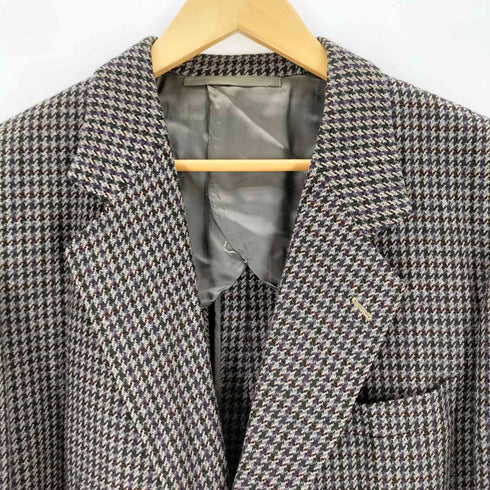 ジョンストンズオブエルガン johnstons of elgin 千鳥格子 3Bテーラードジャケット メンズ