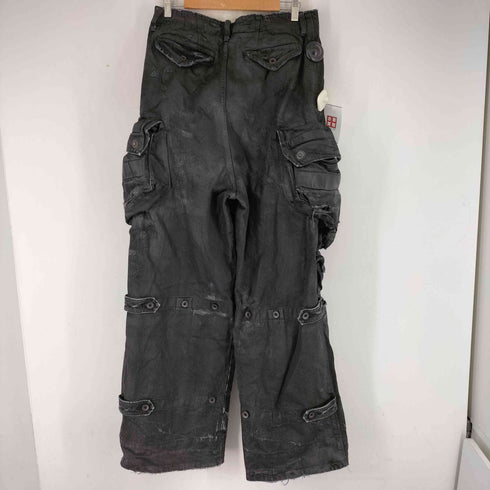 ユリウス JULIUS 25AW 12oz DENIM GASMASK CARGO 12oz デニムガスマスクカーゴパンツ メンズ JPN:2