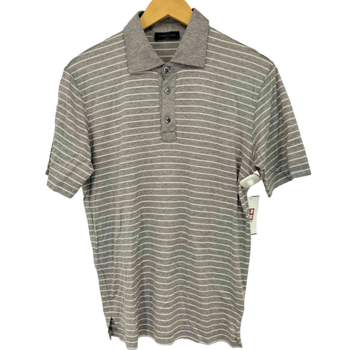 コルネリアーニ Corneliani イタリア製 ボーダー ポロシャツ メンズ JPN:50