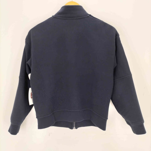 エンポリオアルマーニ EMPORIO ARMANI フロントロゴ ベロア ライン クロップド トラックジャケット メンズ 12A