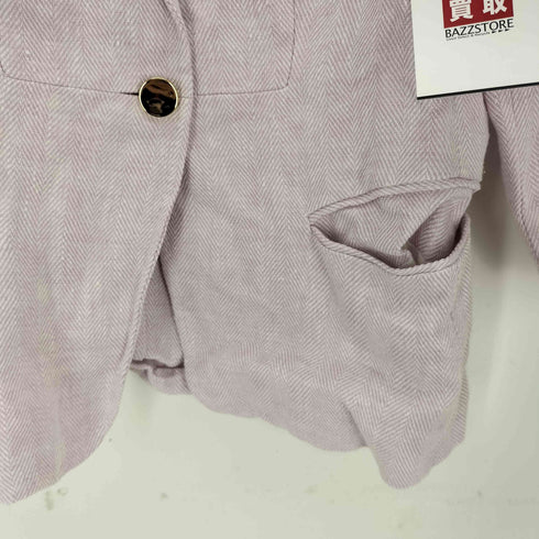 マックスマーラ MAX MARA イタリア製 スキッパー ノーカラージャケット レディース 32