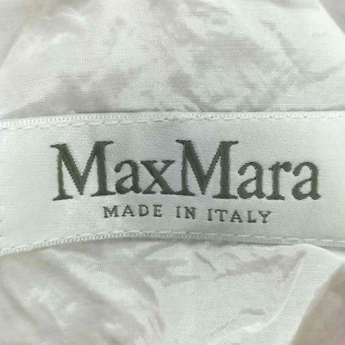 マックスマーラ MAX MARA イタリア製 スキッパー ノーカラージャケット レディース 32