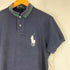 ポロバイラルフローレン Polo by RALPH LAUREN 90S ビックポニー刺繍 半袖 ポロシャツ メンズ JPN:S