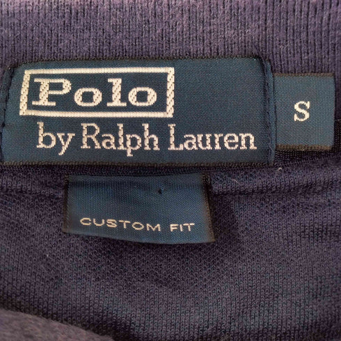ポロバイラルフローレン Polo by RALPH LAUREN 90S ビックポニー刺繍 半袖 ポロシャツ メンズ JPN:S