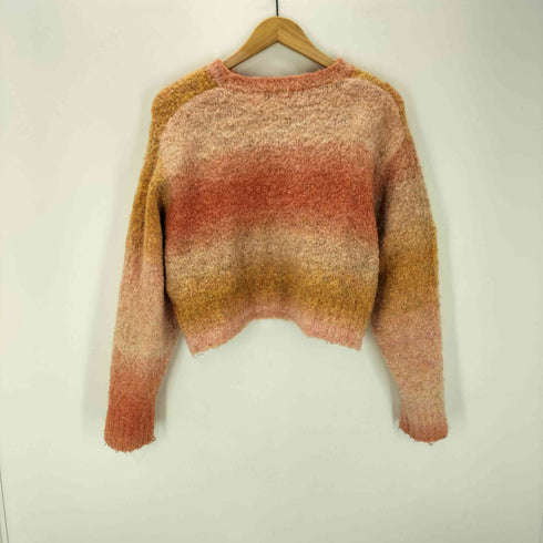 レイビームス Ray BEAMS カラー グラデーション クルーネック ニット レディース