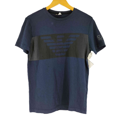 エンポリオアルマーニイーエーセブン EMPORIO ARMANI EA7 ビッグロゴプリントTシャツ メンズ import:M