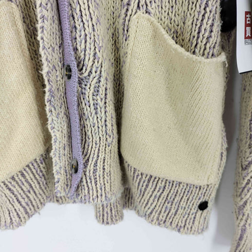 モンクレールジーニアス MONCLER GENIUS CARDIGAN TRICOT クルーネック コットンニットカーディガン レディース M