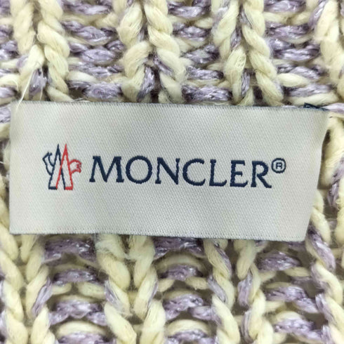 モンクレールジーニアス MONCLER GENIUS CARDIGAN TRICOT クルーネック コットンニットカーディガン レディース M