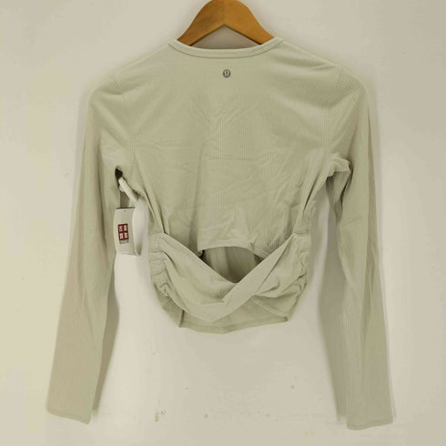 ルルレモン lululemon all it takes 長袖 リブ トップス レディース