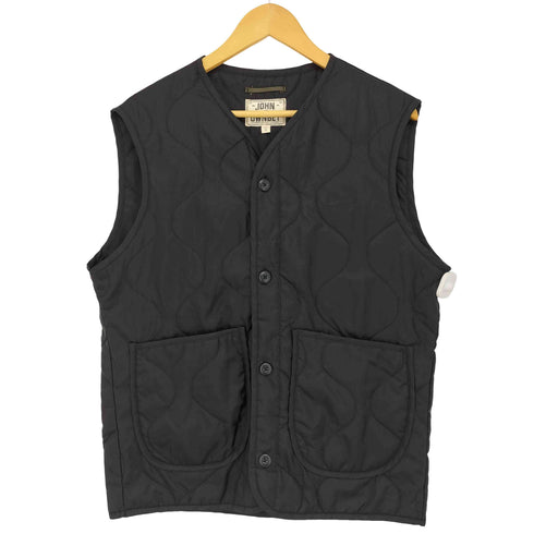 ユーエスアーミー U.S. ARMY JOHN OWNBEY USA製 WOOBIE VEST キルティングベスト メンズ JPN:M
