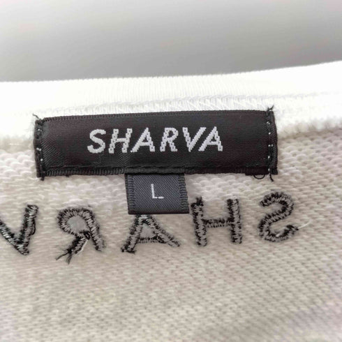 SHARVA 薔薇刺繍 クルーネックスウェット メンズ import:L