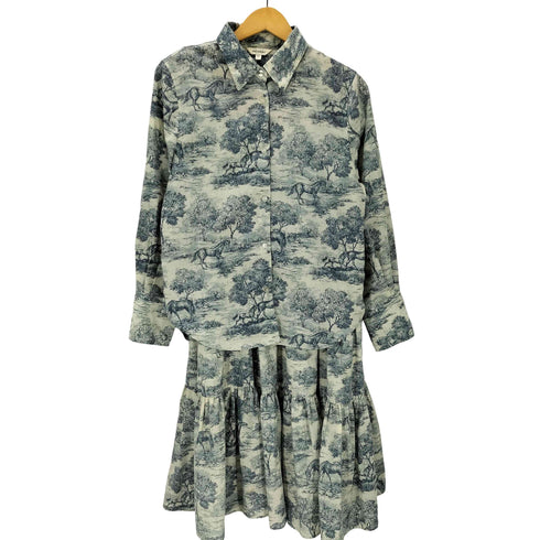 マウジー moussy トワルドジュイ TOILE DE JOUY スカート ホース柄 レディース トップス FREE スカート 1
