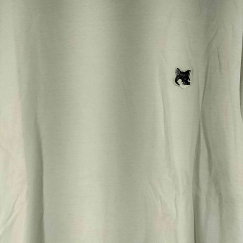 メゾンキツネ MAISON KITSUNE GREY FOX HEAD PATCH CLASSIC TEE-SHIRT 半袖Tシャツ メンズ JPN:L