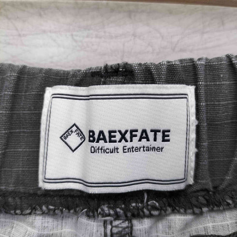 BAEXFATE リップストップ ミリタリー イージーパンツ メンズ JPN:L