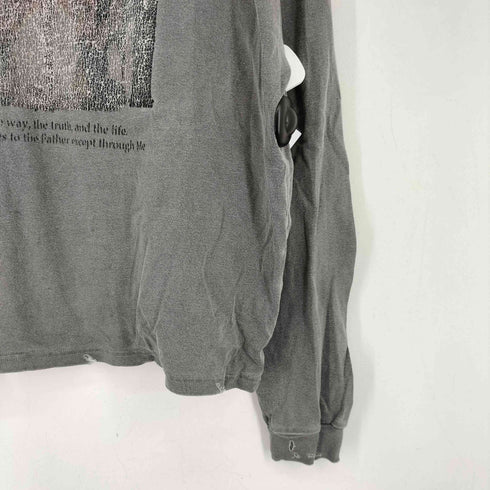 SOMEIT グラフィックプリント 長袖 Tシャツ メンズ import:M