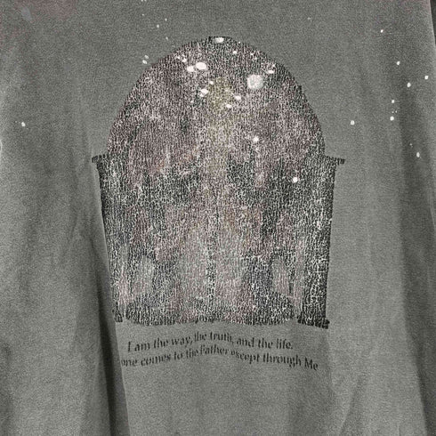 SOMEIT グラフィックプリント 長袖 Tシャツ メンズ import:M