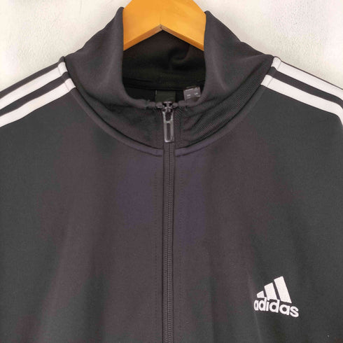 アディダス adidas スリーストライプス レギュラーフィット ダブルニット トラックトップ メンズ 3xl