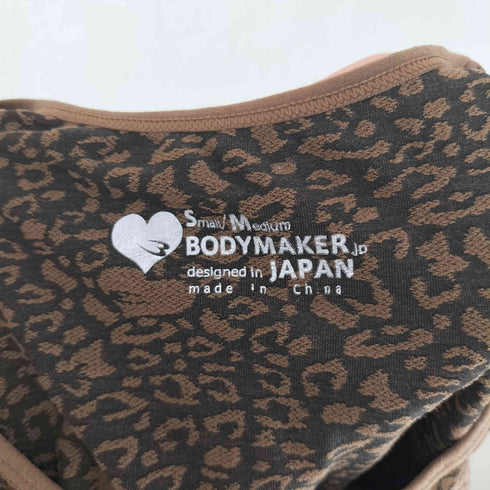BODYMAKER Y2K レオパード柄 Tシャツ レディース S/M