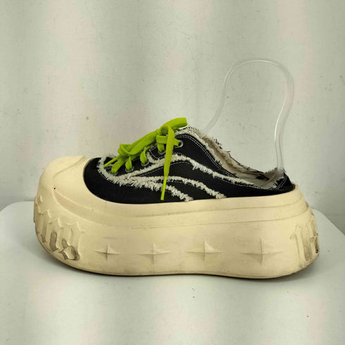 1807 GOTHIC LACE UP 厚底キャンバススニーカー メンズ JPN:27.5