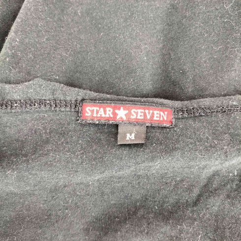 STAR SEVEN Y2K Vネック プリントデザイン カットソー レディース JPN:M