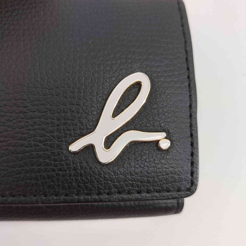 アニエスベー agnes b. レザー コンパクトウォレット 二つ折り財布 メンズ