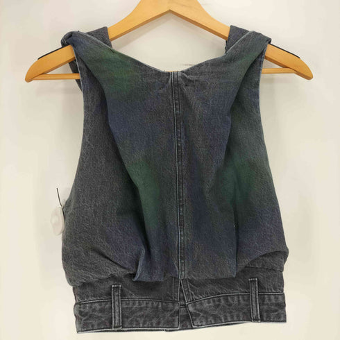アメリ AMERI 26SS TWIST SHOULDER PAINT DENIM TOP レディース JPN:S
