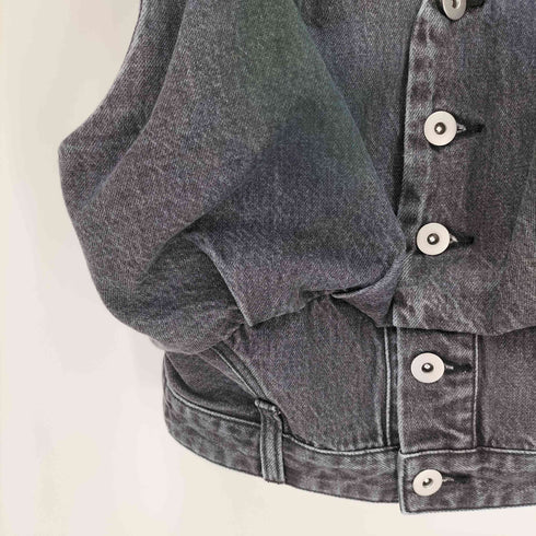 アメリ AMERI 26SS TWIST SHOULDER PAINT DENIM TOP レディース JPN:S