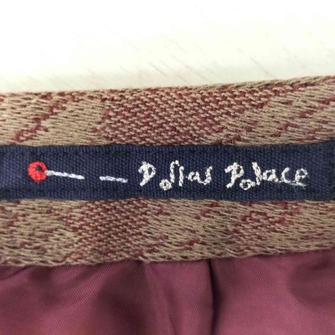 パラスパレス PALLAS PALACE 総柄 ウールスカート レディース