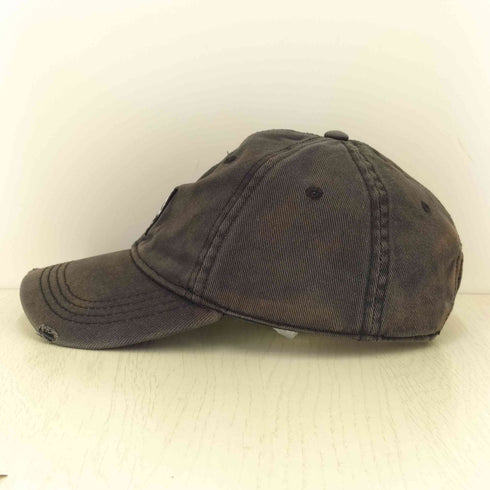 ディーゼル DIESEL ロゴパッチ ダメージ加工 6パネル キャップ メンズ