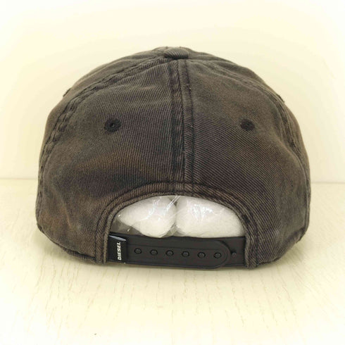 ディーゼル DIESEL ロゴパッチ ダメージ加工 6パネル キャップ メンズ