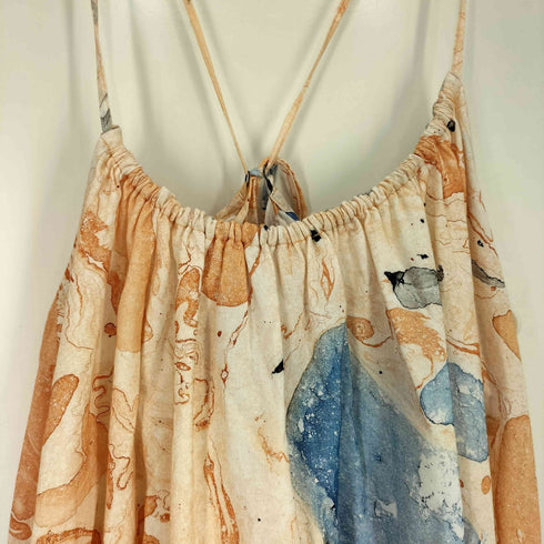 フリークスストア FREAKS STORE 26SS インド マーブルプリント キャミワンピース レディース FREE
