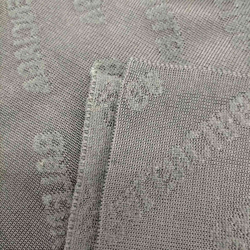 バレンシアガ BALENCIAGA ジャガード ロゴ 総柄 マフラー メンズ