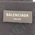 バレンシアガ BALENCIAGA ジャガード ロゴ 総柄 マフラー メンズ
