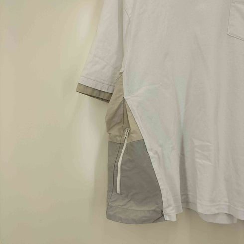 サカイ Sacai 22SS SIDE OPEN TEE サイド オープン Tシャツ メンズ