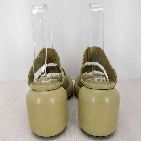 ジルサンダー JIL SANDER ブロックヒール サンダル レディース 36