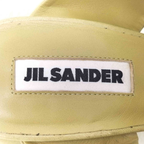 ジルサンダー JIL SANDER ブロックヒール サンダル レディース 36