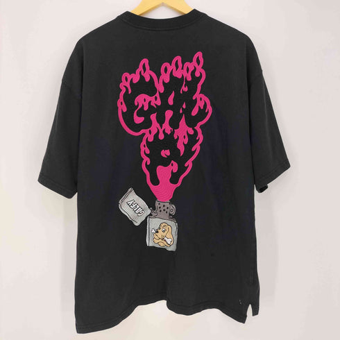 ガルフィー GALFY GAL 着火 FIRE Tee メンズ JPN:M 中型犬