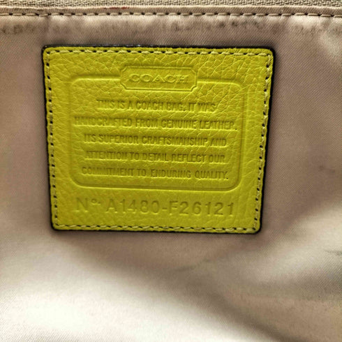 コーチ COACH タッセルチャーム レザー ショルダーバッグ レディース