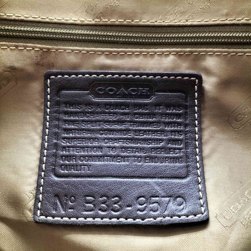 コーチ COACH スエード トートバッグ レディース