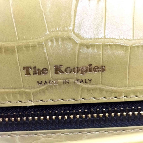 THE KOOPLES ザ クープルズ 2WAY ショルダーバッグ クロコ レディース