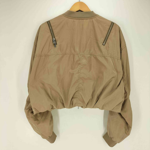 メゾンスペシャル MAISON SPECIAL 24SS Shoulder Zip Nylon Blouson ショルダー ジップ ナイロン ブルゾン レディース FREE