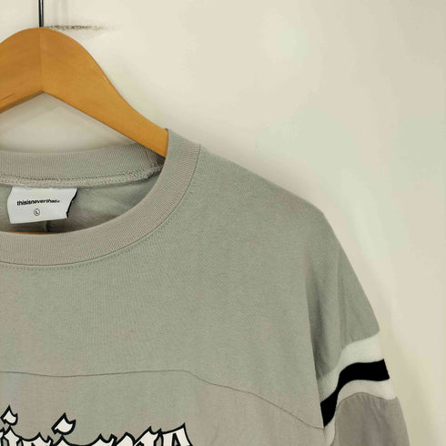 ディスイズネバーザット thisisneverthat 25ss Football Tee フットボール Tシャツ メンズ JPN:L