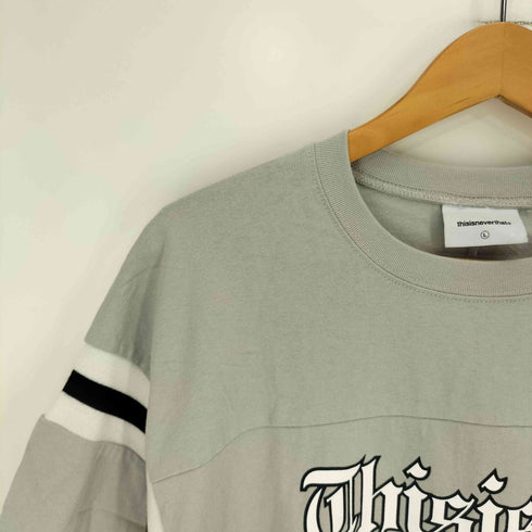 ディスイズネバーザット thisisneverthat 25ss Football Tee フットボール Tシャツ メンズ JPN:L